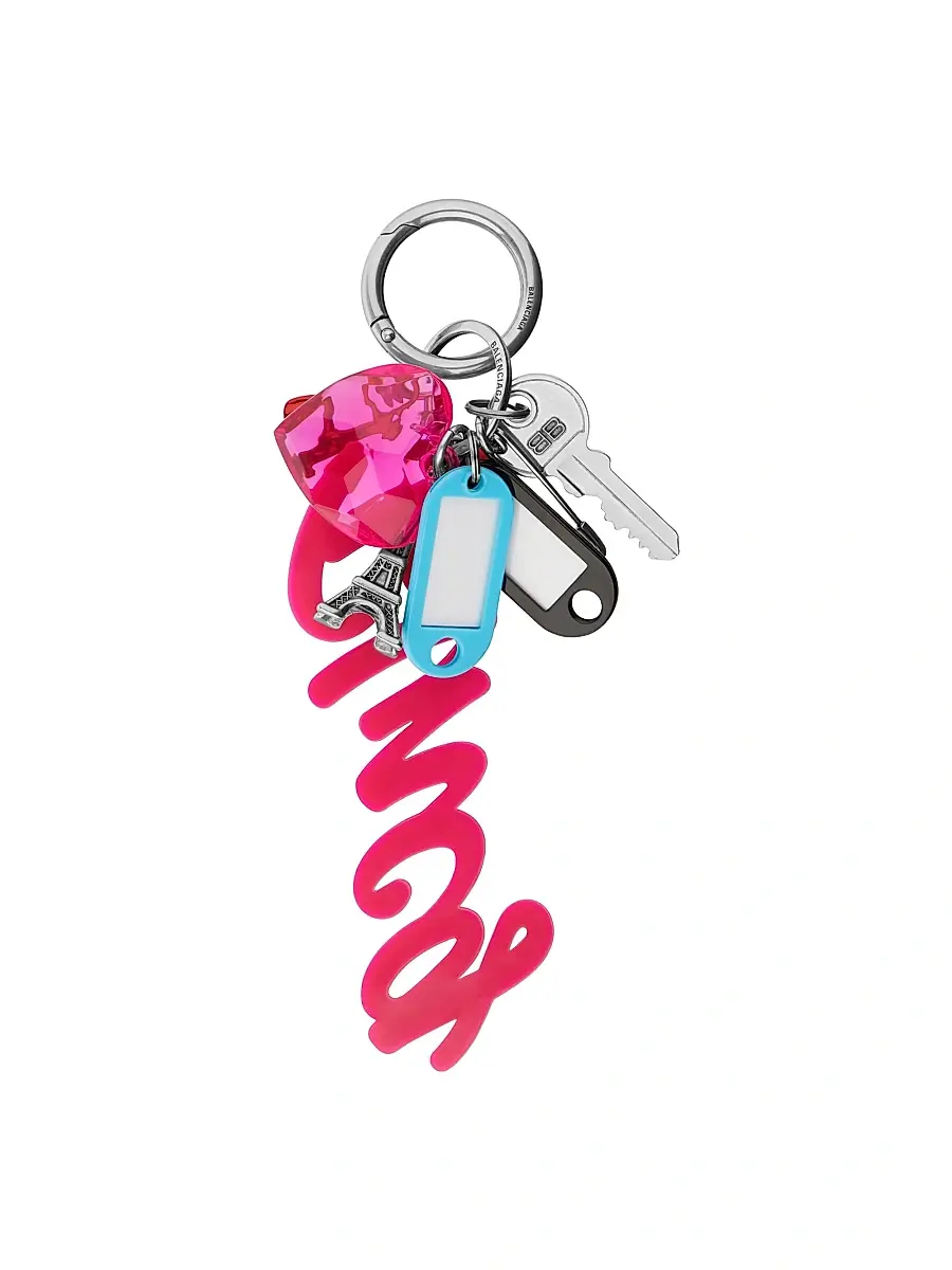 Balenciaga Women's Charm / Keychain Hourglass Soft Big Souvenirs | Thumbnail 2 Balenciaga Women's Charm / Keychain Hourglass Soft Big Souvenirs | Thumbnail 2