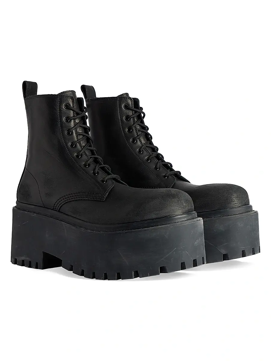 Balenciaga Women's Strike Platform Booties | Thumbnail 2 Balenciaga Women's Strike Platform Booties | Thumbnail 2