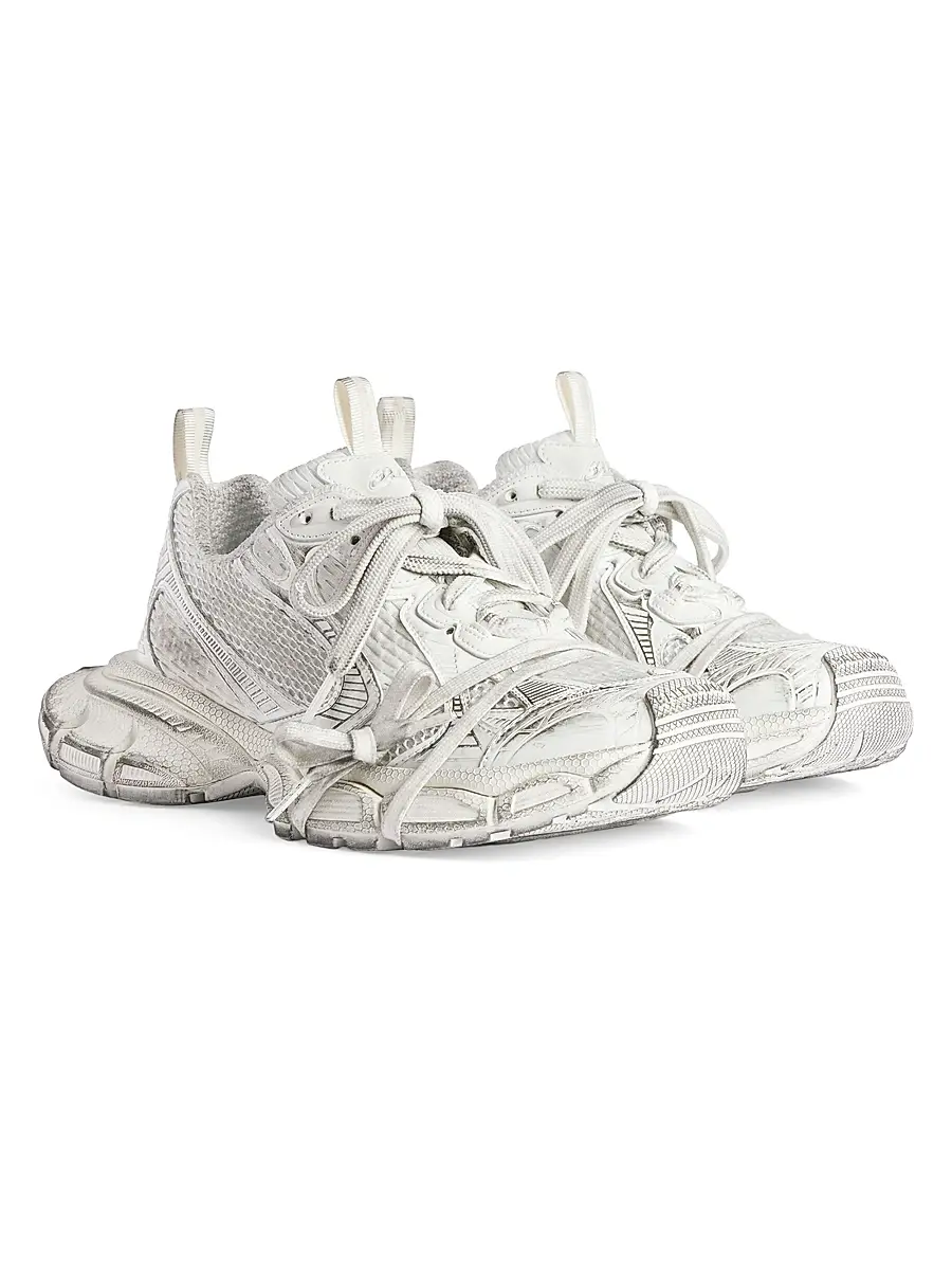 Balenciaga Women's 3XL Sneakers - White Light Brown | Thumbnail 2 Balenciaga Women's 3XL Sneakers - White Light Brown | Thumbnail 2