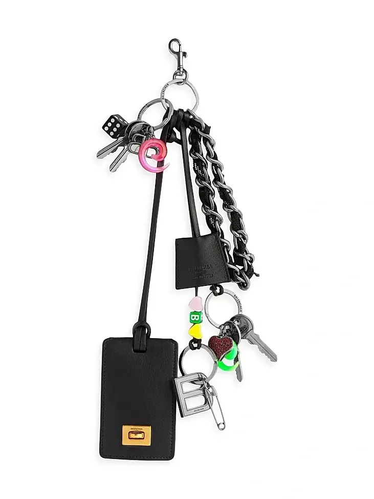 Women's Keychain Rodeo Tag Full Charm