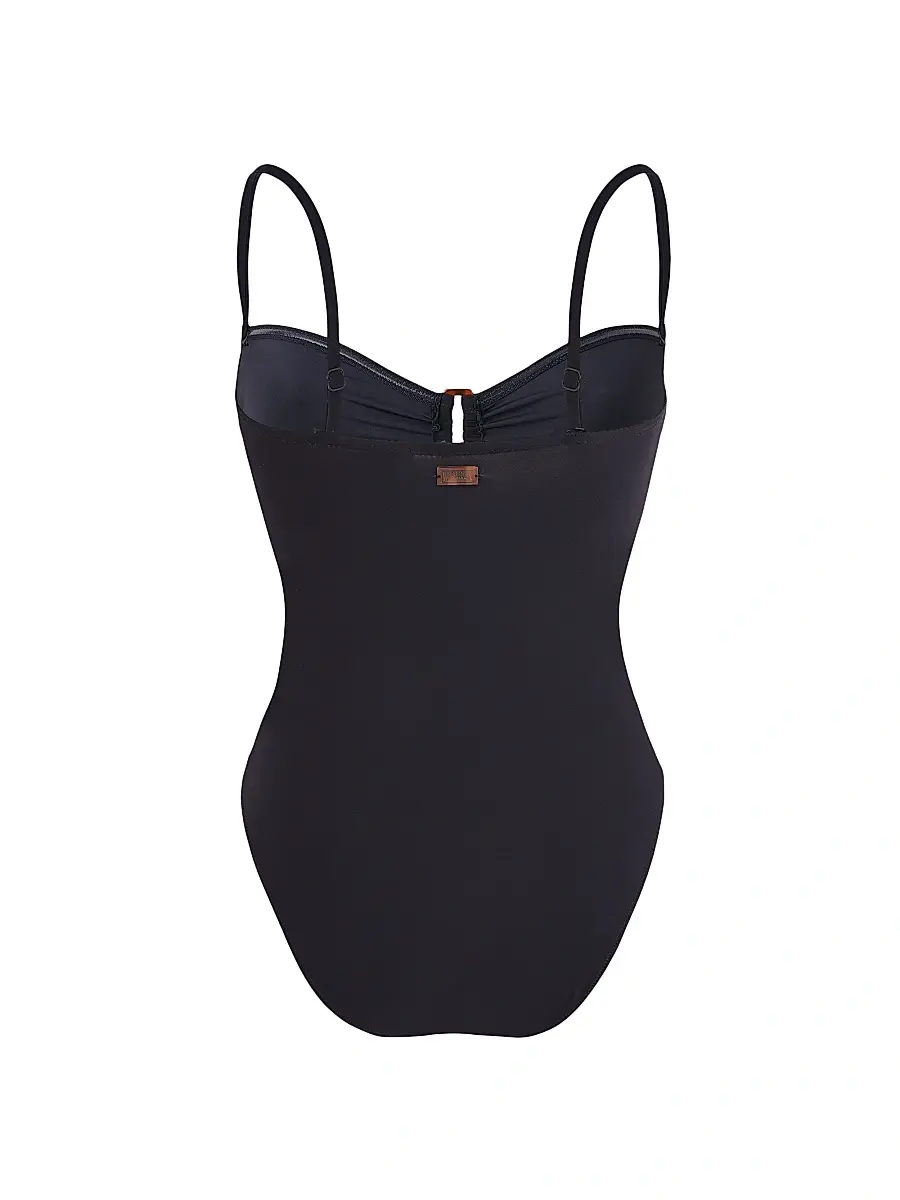 Vilebrequin Women's Stretch Jersey Sweetheart Keyhole One-Piece Swimsuit | Thumbnail 2