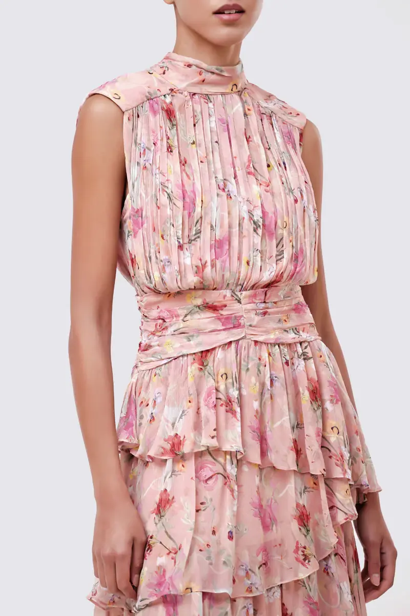 PatBo LILY FLOWER SLEEVELESS MIDI DRESS | Thumbnail 2 PatBo LILY FLOWER SLEEVELESS MIDI DRESS | Thumbnail 2