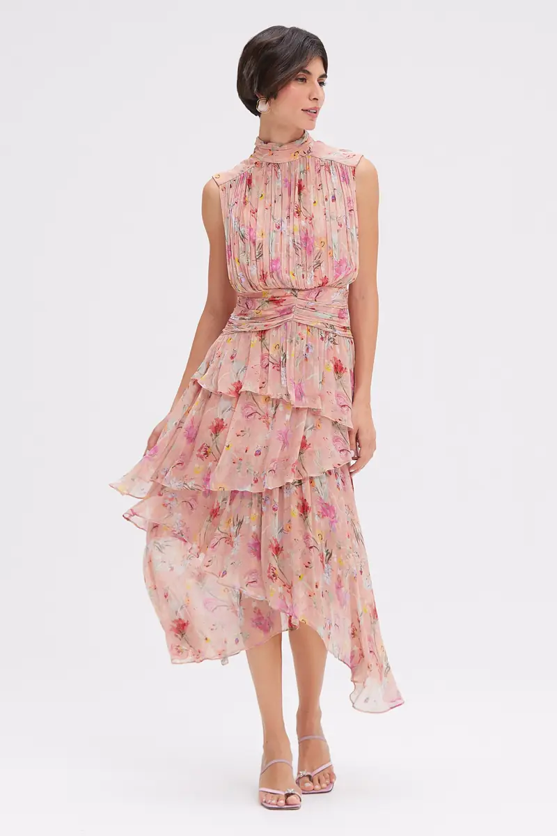 PatBo LILY FLOWER SLEEVELESS MIDI DRESS | Thumbnail 5 PatBo LILY FLOWER SLEEVELESS MIDI DRESS | Thumbnail 5
