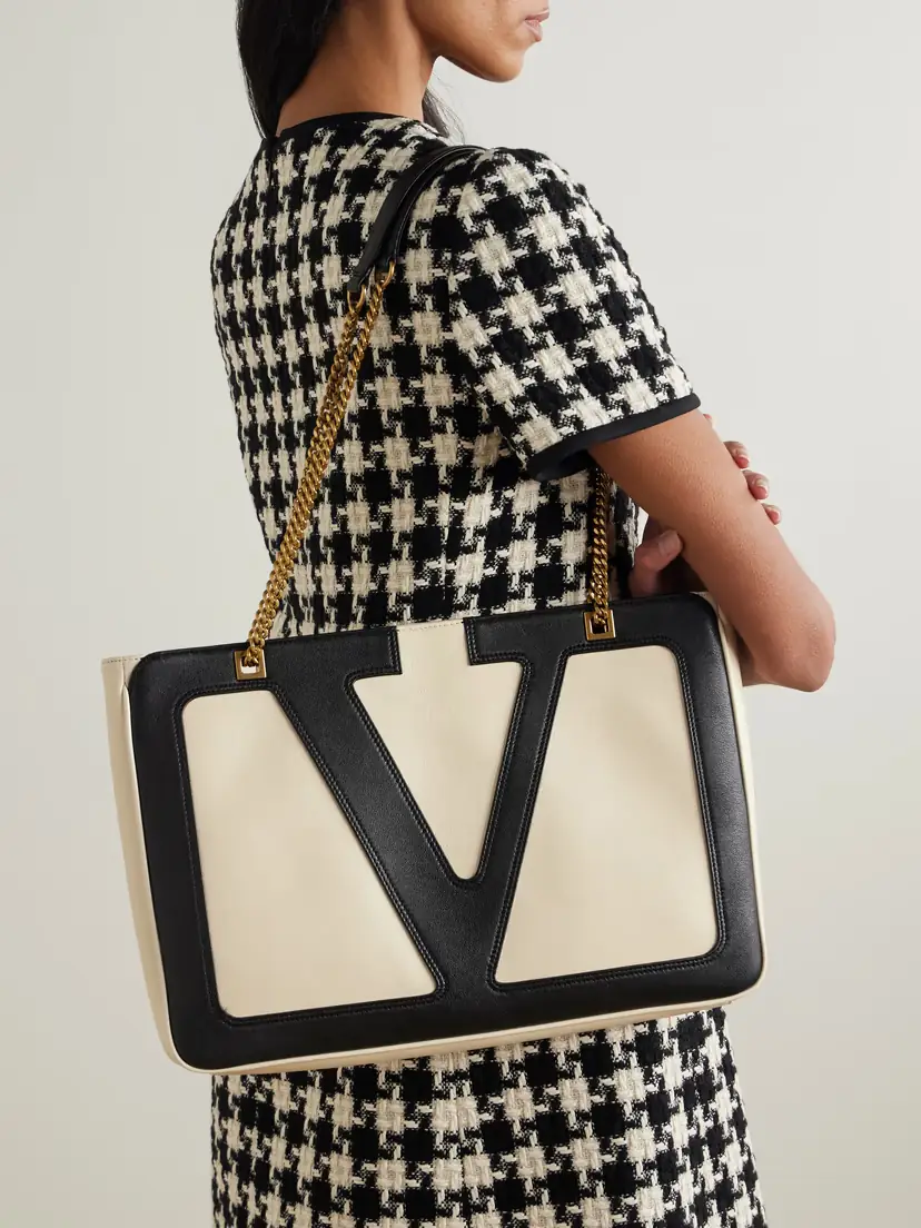 Valentino Garavani Viva Superstar Medium Two-tone Leather Shoulder Bag | Thumbnail 2