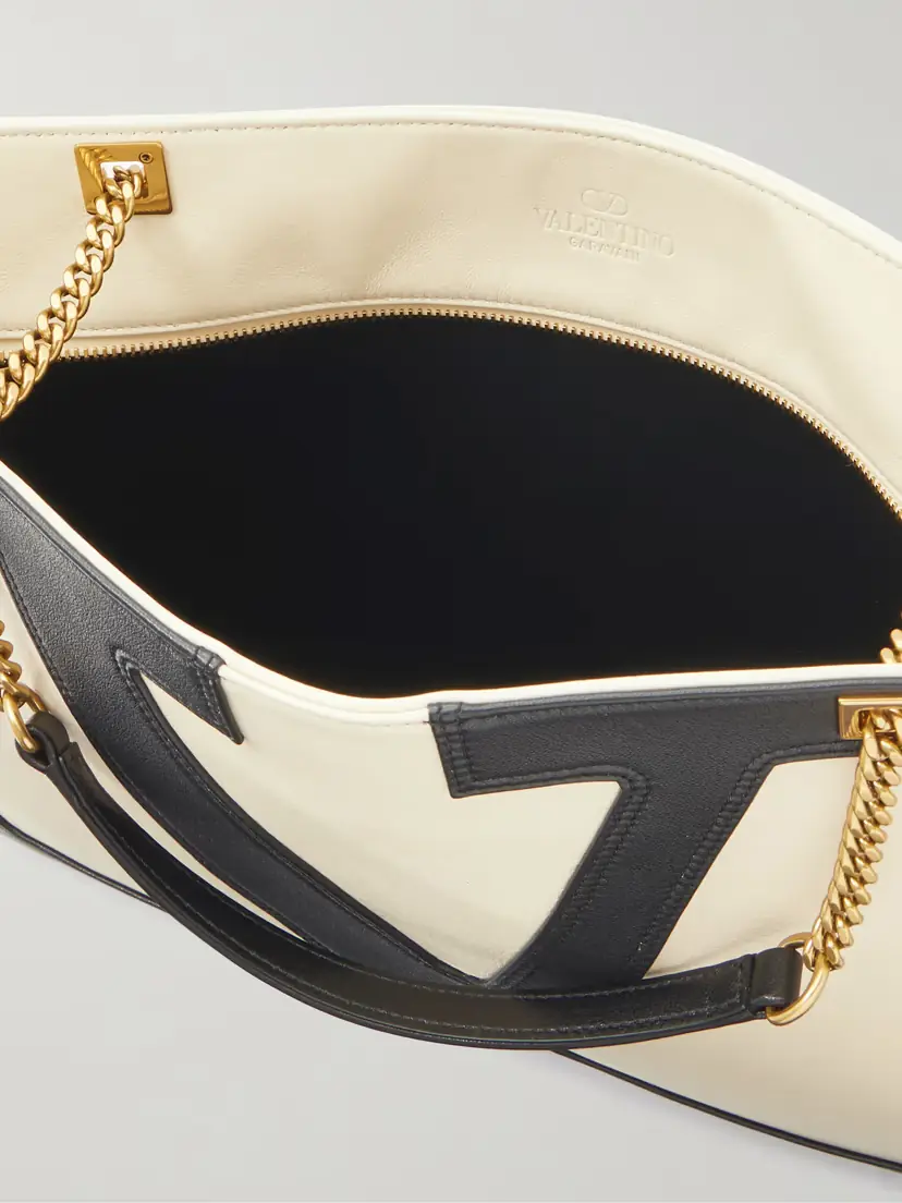 Valentino Garavani Viva Superstar Medium Two-tone Leather Shoulder Bag | Thumbnail 5