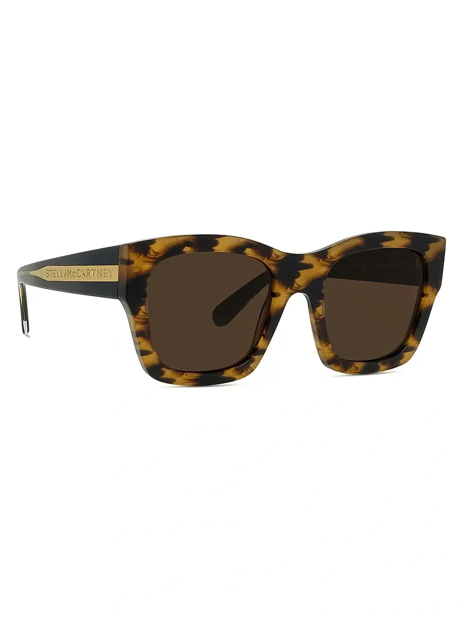Stella McCartney Women's 54MM Square Sunglasses | Thumbnail 8 Stella McCartney Women's 54MM Square Sunglasses | Thumbnail 8