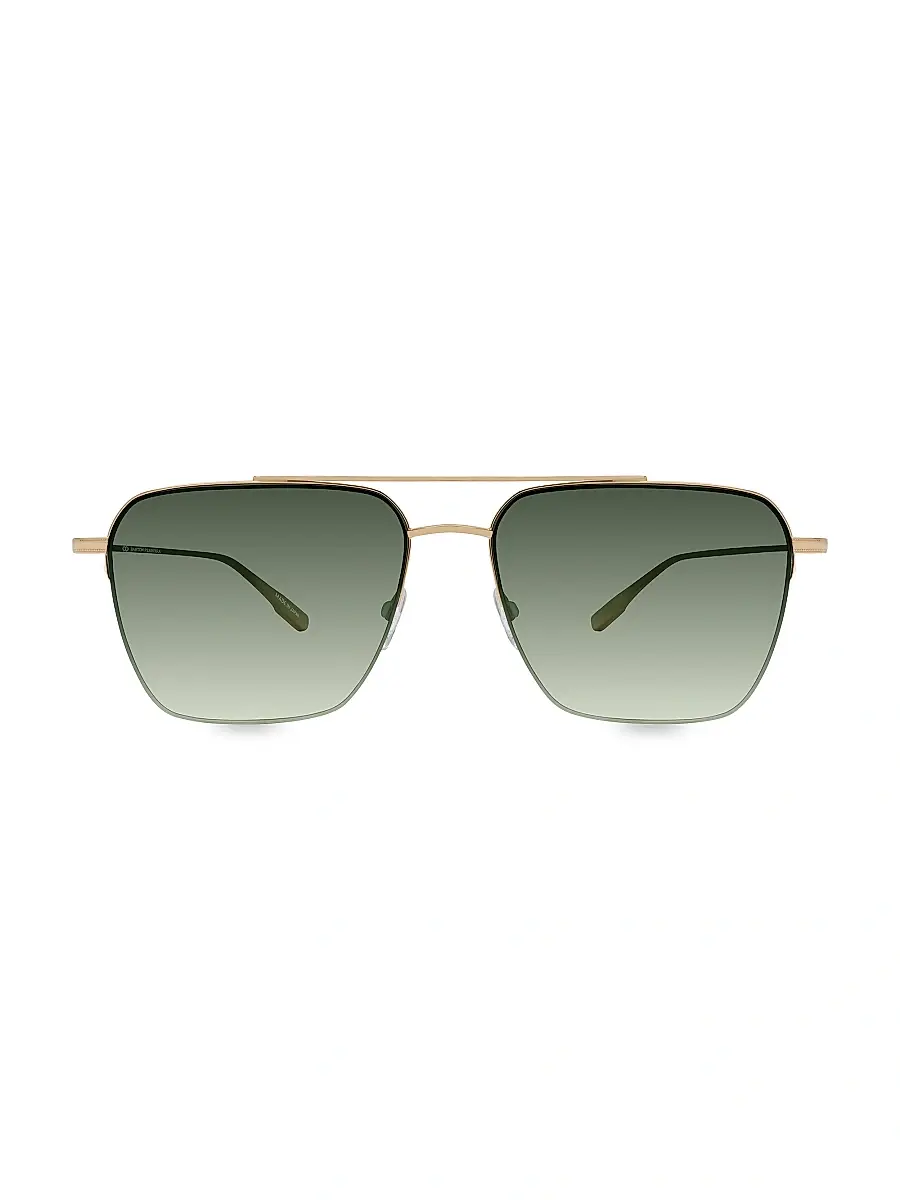 BARTON PERREIRA Men's Armstrong 55MM Aviator Sunglasses | Thumbnail 2 BARTON PERREIRA Men's Armstrong 55MM Aviator Sunglasses | Thumbnail 2