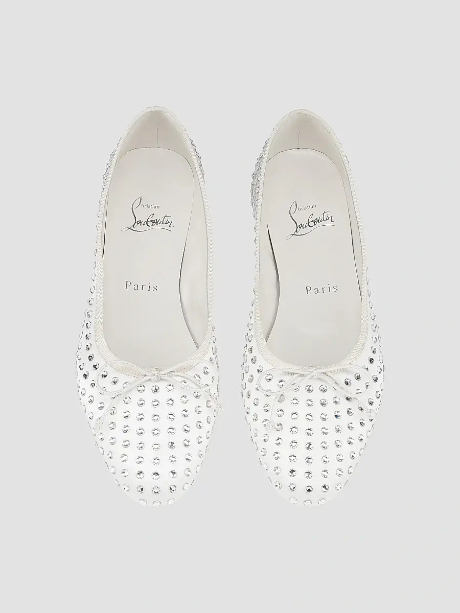Christian Louboutin Women's Sweetie Jane Strass Boum Ballerinas - Version | Thumbnail 3 Christian Louboutin Women's Sweetie Jane Strass Boum Ballerinas - Version | Thumbnail 3