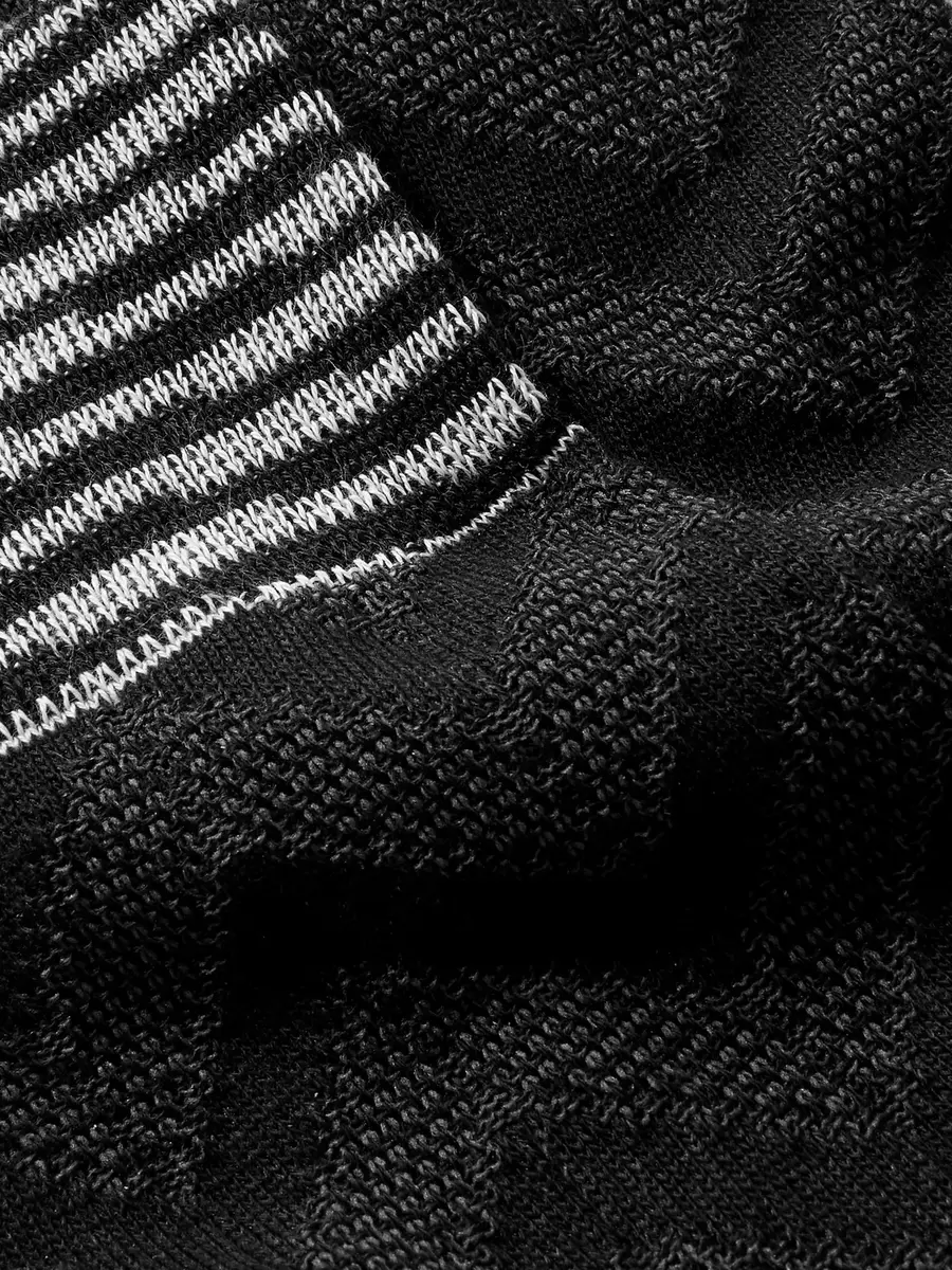 Missoni Three-Pack Crochet-Knit Cotton-Blend Socks - Men | Thumbnail 2 Missoni Three-Pack Crochet-Knit Cotton-Blend Socks - Men | Thumbnail 2