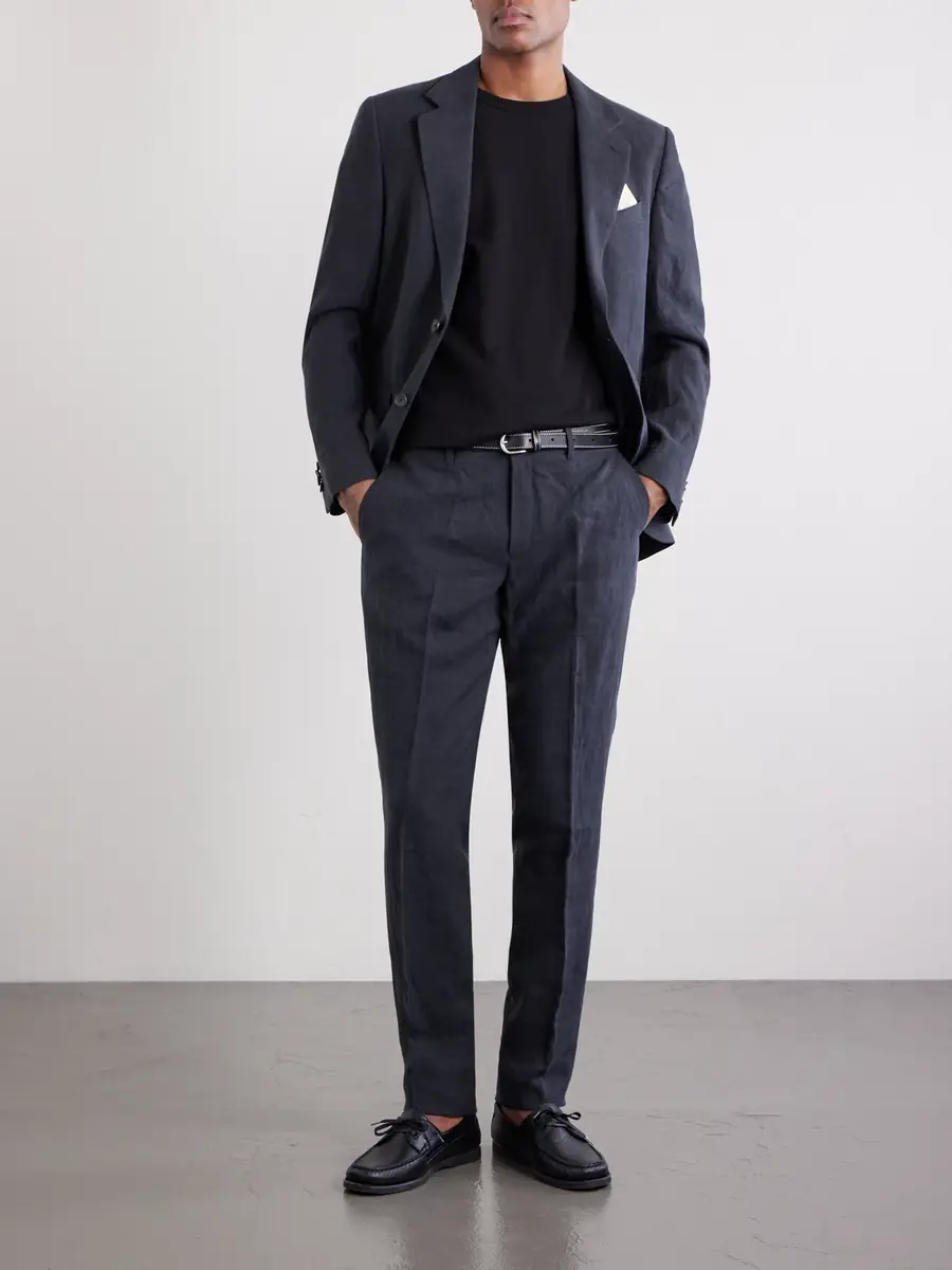 MR P. Phillip Slim-Fit Linen Suit Trousers - Men | Thumbnail 2 MR P. Phillip Slim-Fit Linen Suit Trousers - Men | Thumbnail 2