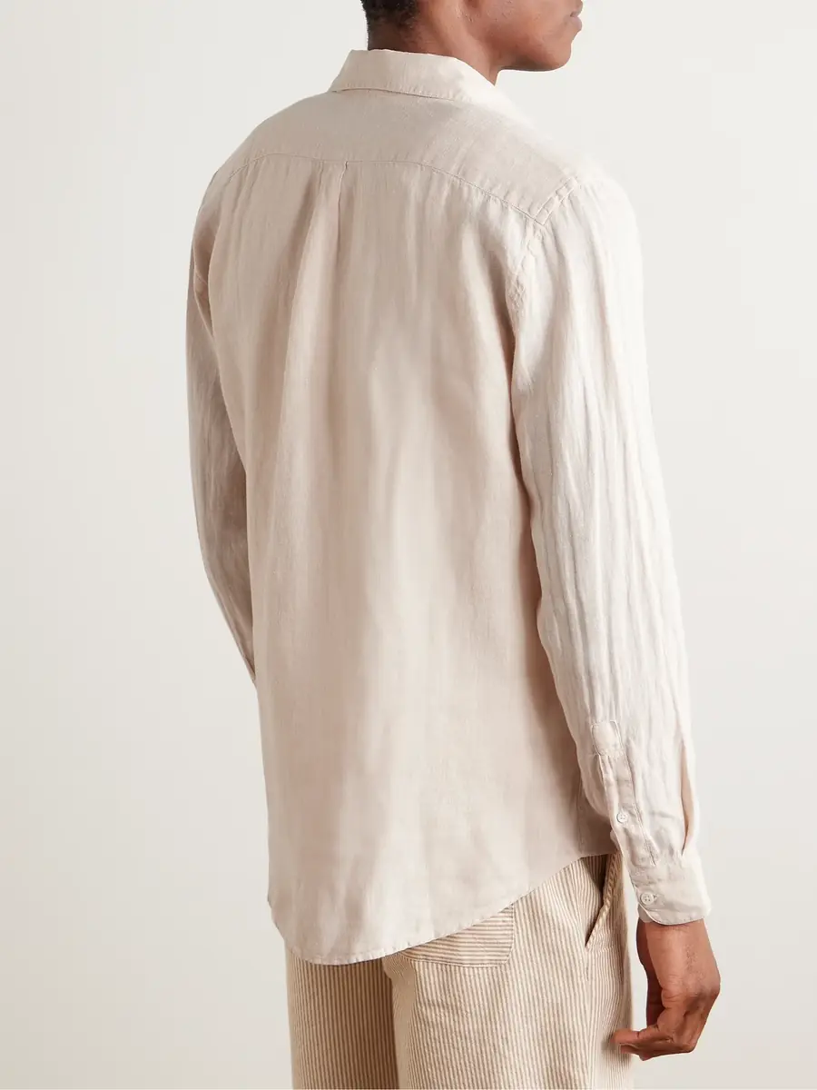 Portuguese Flannel Linen Shirt - Men | Thumbnail 3