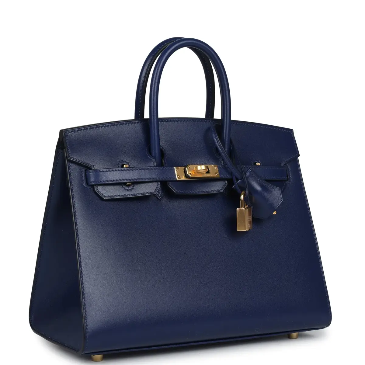 HERMÈS Hermes Birkin Sellier 25 Bleu Saphir Box Gold Hardware | Thumbnail 2 HERMÈS Hermes Birkin Sellier 25 Bleu Saphir Box Gold Hardware | Thumbnail 2