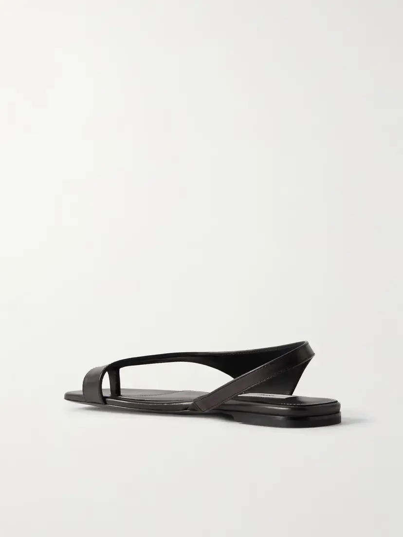 TOTEME Leather Sandals | Thumbnail 3