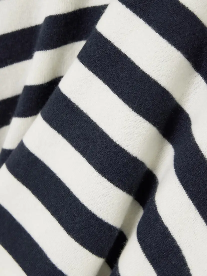 Arch4 Victoria Oversized Striped Cashmere Polo Sweater | Thumbnail 4 Arch4 Victoria Oversized Striped Cashmere Polo Sweater | Thumbnail 4