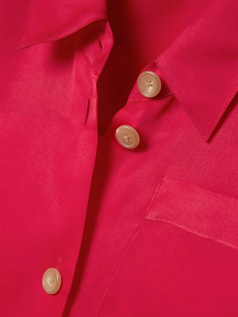 Khaite Effy Silk And Cotton-blend Organza Midi Shirt Dress | Thumbnail 4