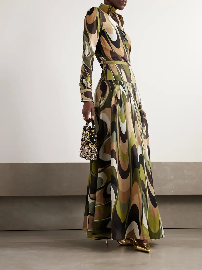 PUCCI Onda Printed Cotton-muslin Shirt | Thumbnail 2 PUCCI Onda Printed Cotton-muslin Shirt | Thumbnail 2