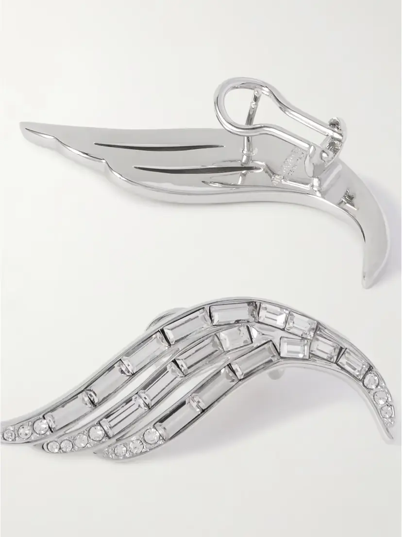 Jil Sander tone Crystal Earrings | Thumbnail 3