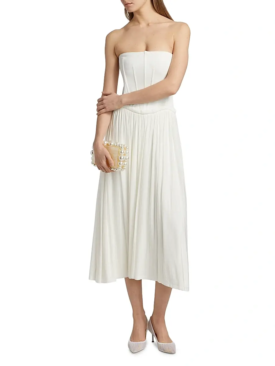 Simkhai Women's Adalys Bustier Dress | Thumbnail 2 Simkhai Women's Adalys Bustier Dress | Thumbnail 2