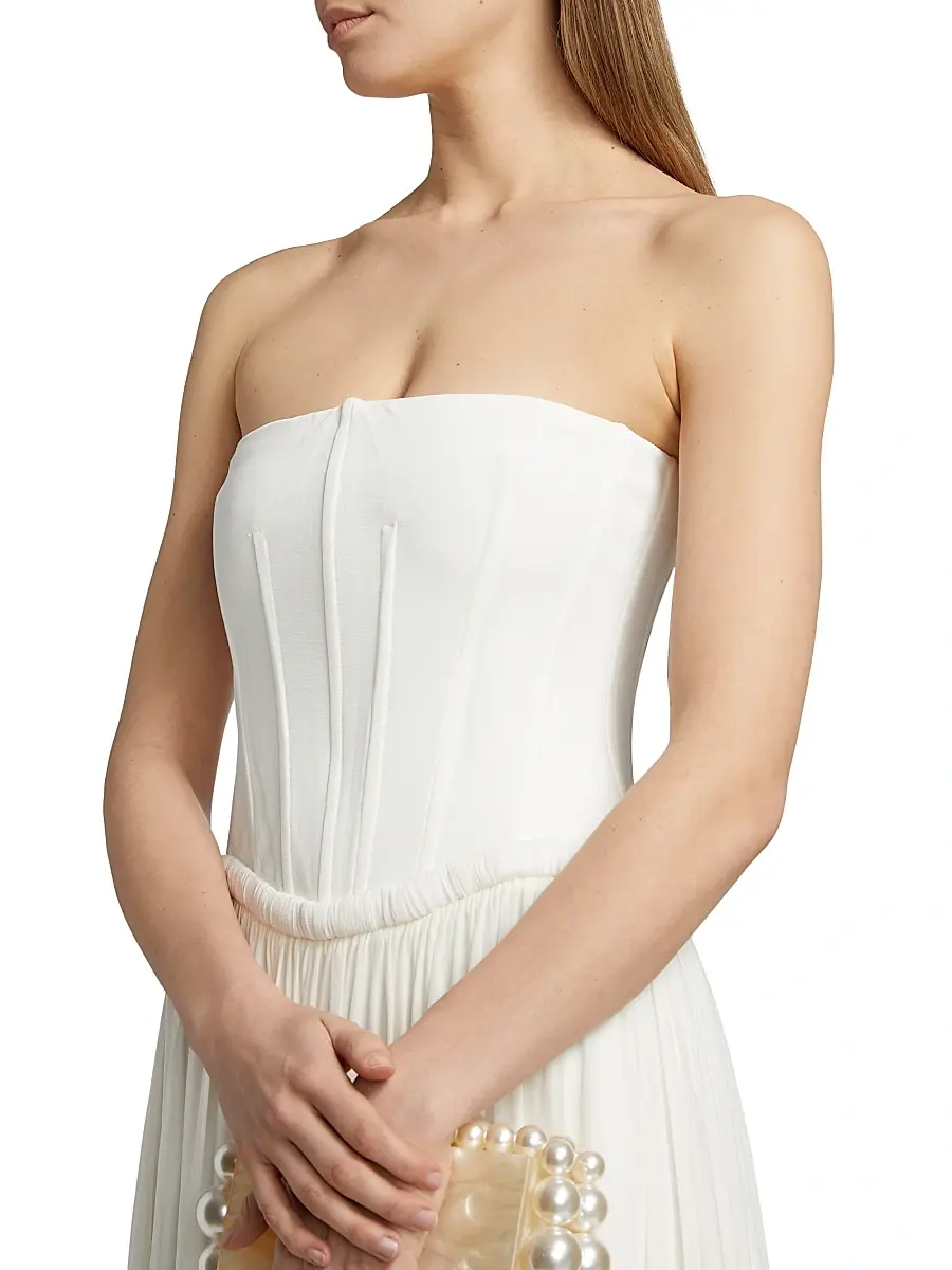 Simkhai Women's Adalys Bustier Dress | Thumbnail 6 Simkhai Women's Adalys Bustier Dress | Thumbnail 6