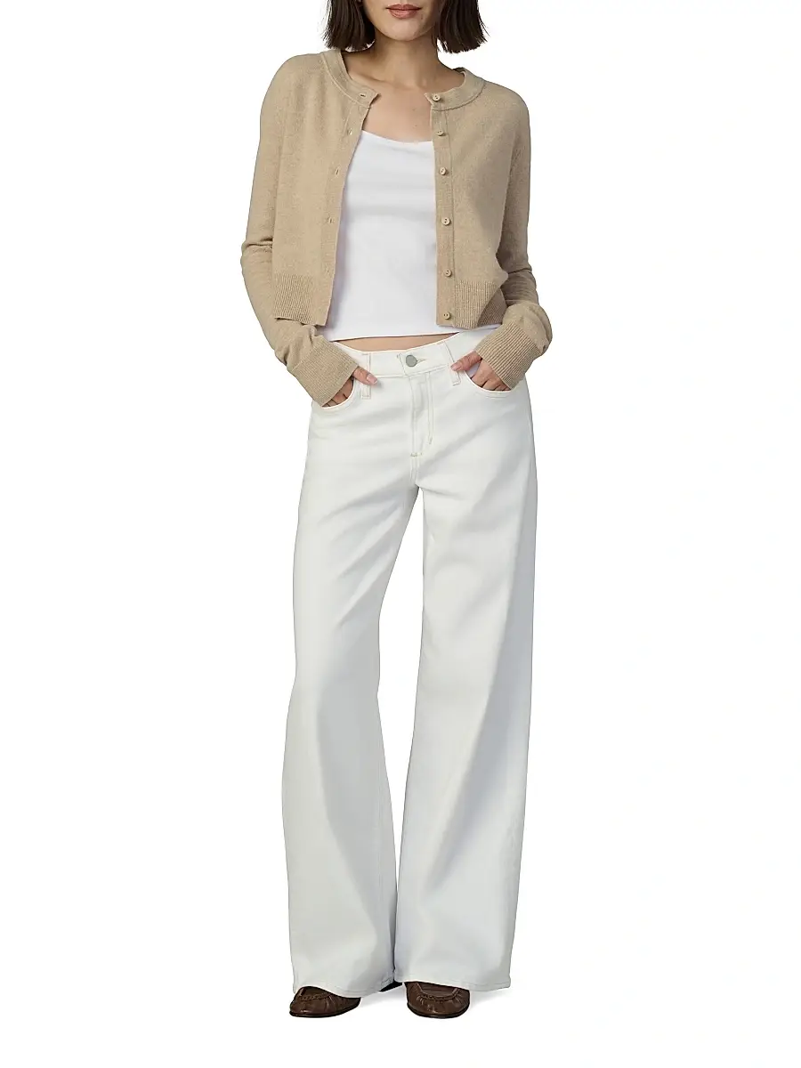 Joe's Jeans Women's Petite Lou Lou Low-Rise Wide-Leg Jeans | Thumbnail 2 Joe's Jeans Women's Petite Lou Lou Low-Rise Wide-Leg Jeans | Thumbnail 2