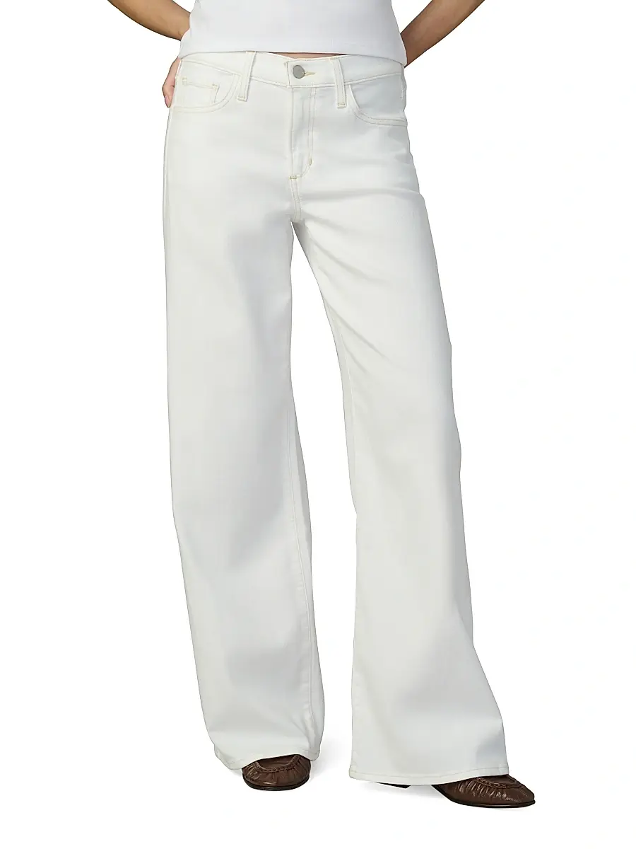 Joe's Jeans Women's Petite Lou Lou Low-Rise Wide-Leg Jeans | Thumbnail 3 Joe's Jeans Women's Petite Lou Lou Low-Rise Wide-Leg Jeans | Thumbnail 3