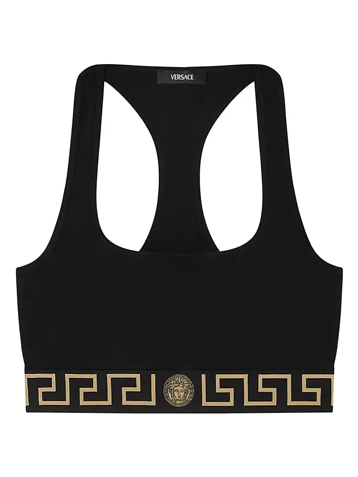 Women's Greek Key Sports Bra Women's Greek Key Sports Bra