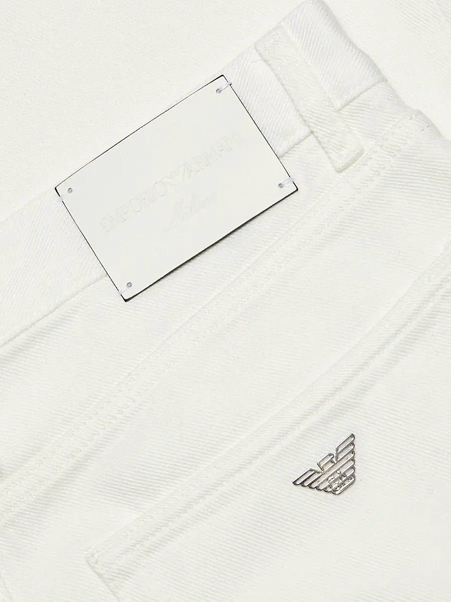 Emporio Armani Men's Five-Pocket Straight-Leg Pants | Thumbnail 7 Emporio Armani Men's Five-Pocket Straight-Leg Pants | Thumbnail 7