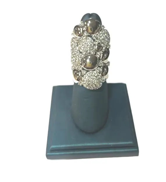 Wish Fine Jewelry 2.5ct Diamond 18K Gold Cluster Ring