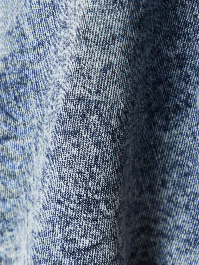 Alaïa Cropped Asymmetric Denim Jacket | Thumbnail 4 Alaïa Cropped Asymmetric Denim Jacket | Thumbnail 4