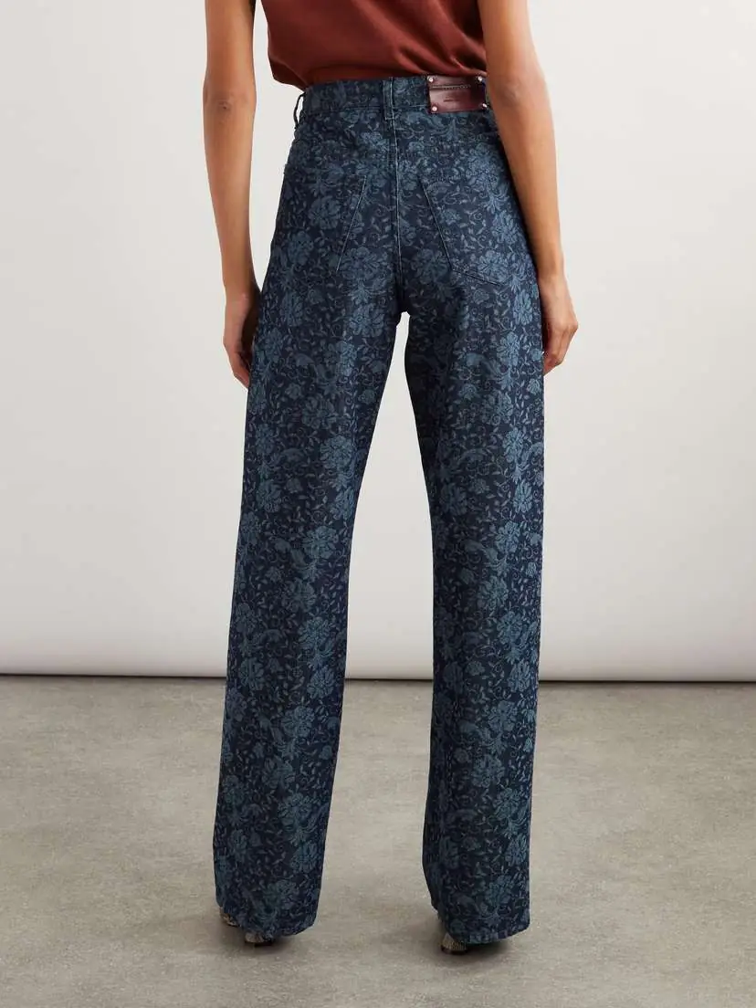 Dries Van Noten Bleached Mid-rise Straight-leg Jeans | Thumbnail 4