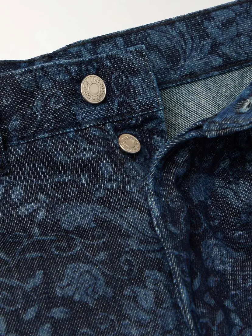 Dries Van Noten Bleached Mid-rise Straight-leg Jeans | Thumbnail 5