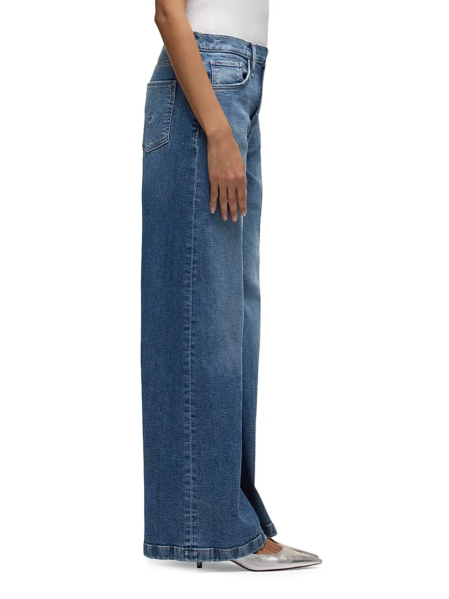 Hudson Jeans Women's Jodie Stretch Loose-Fit Wide-Leg Jeans | Thumbnail 5 Hudson Jeans Women's Jodie Stretch Loose-Fit Wide-Leg Jeans | Thumbnail 5