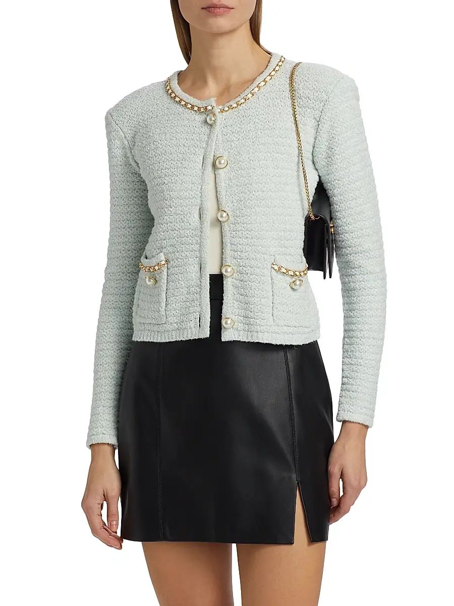 Generation Love Women's Kelly Chain Cardigan | Thumbnail 3