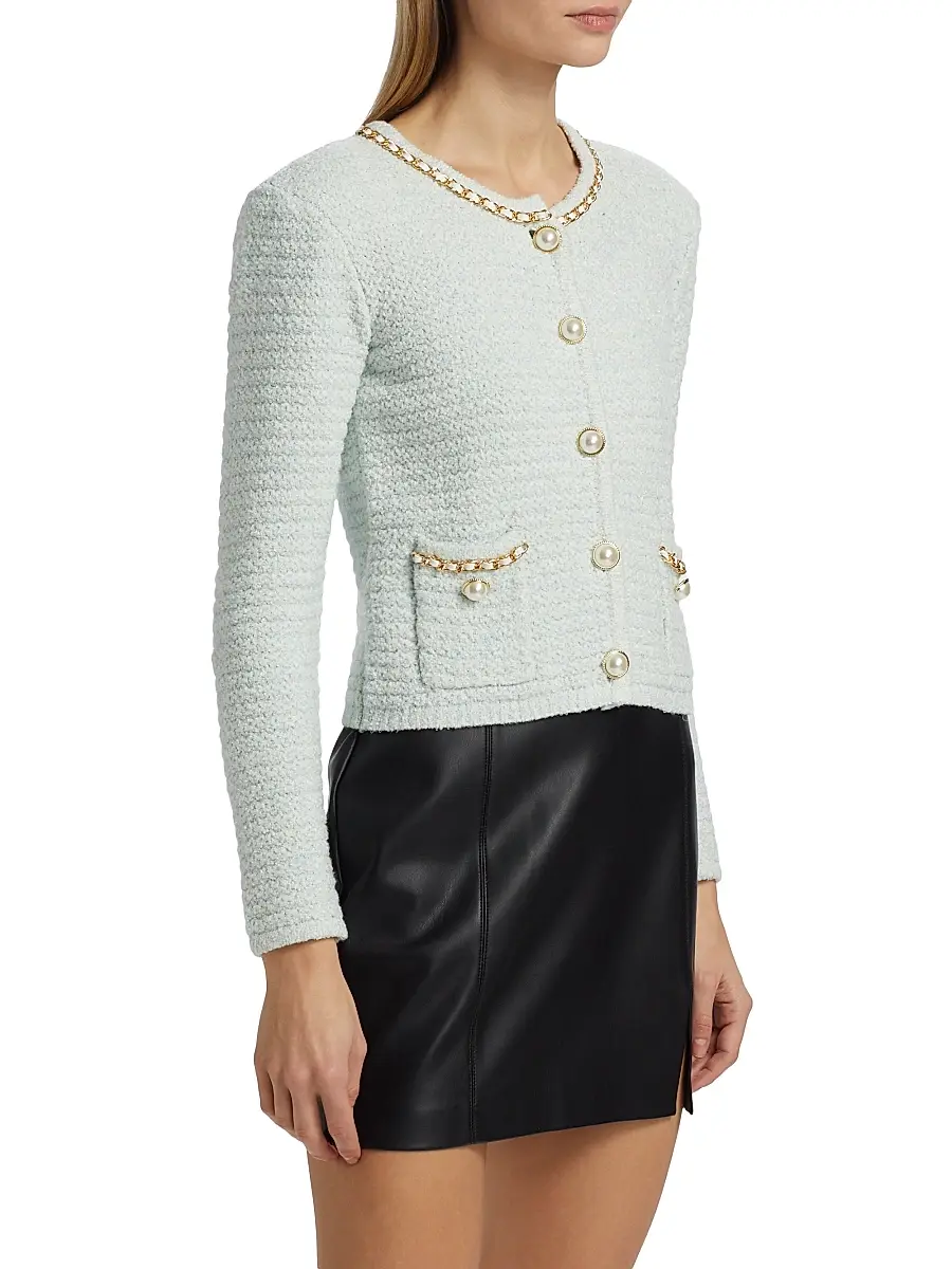 Generation Love Women's Kelly Chain Cardigan | Thumbnail 4