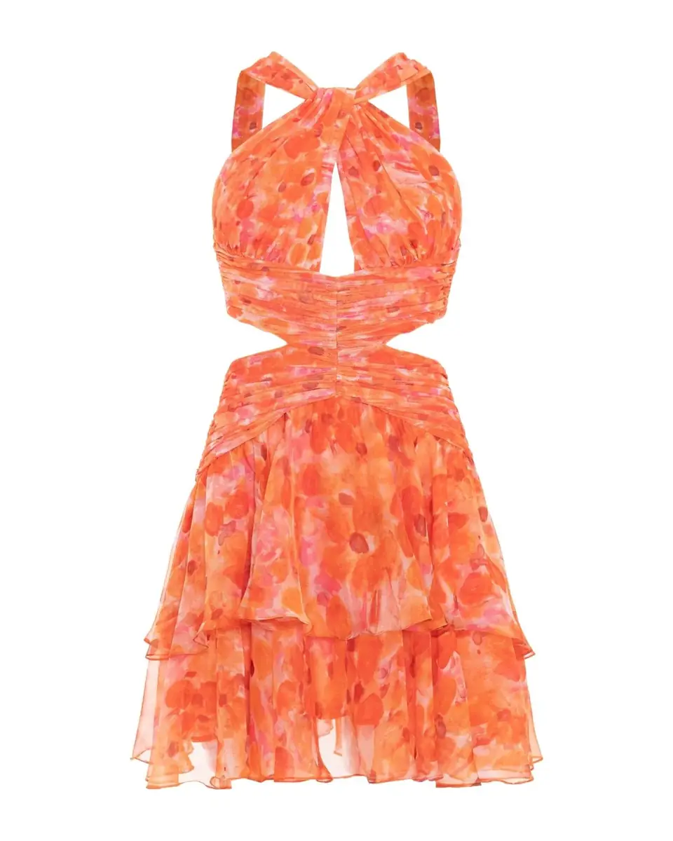 PatBo MYOSOTIS HALTERNECK MINI DRESS | Thumbnail 2 PatBo MYOSOTIS HALTERNECK MINI DRESS | Thumbnail 2