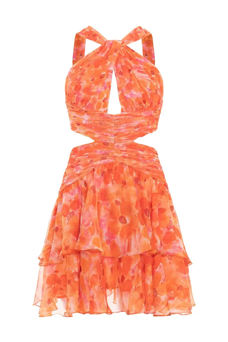 PatBo MYOSOTIS HALTERNECK MINI DRESS | Thumbnail 5 PatBo MYOSOTIS HALTERNECK MINI DRESS | Thumbnail 5