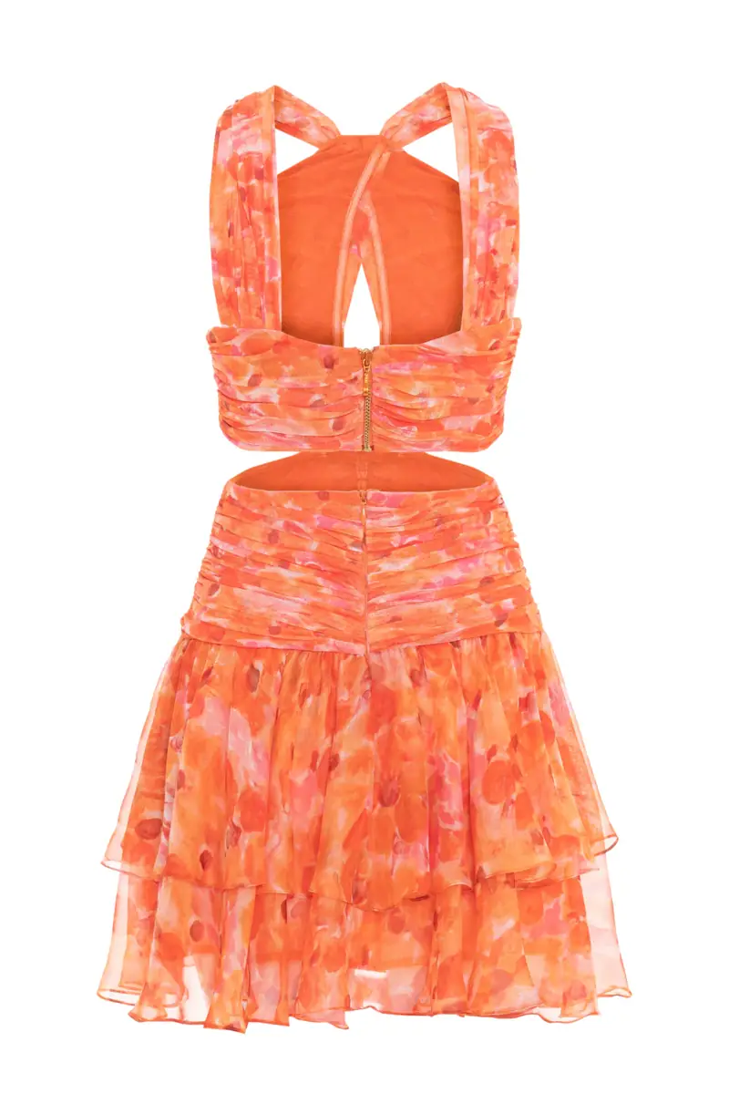 PatBo MYOSOTIS HALTERNECK MINI DRESS | Thumbnail 6 PatBo MYOSOTIS HALTERNECK MINI DRESS | Thumbnail 6