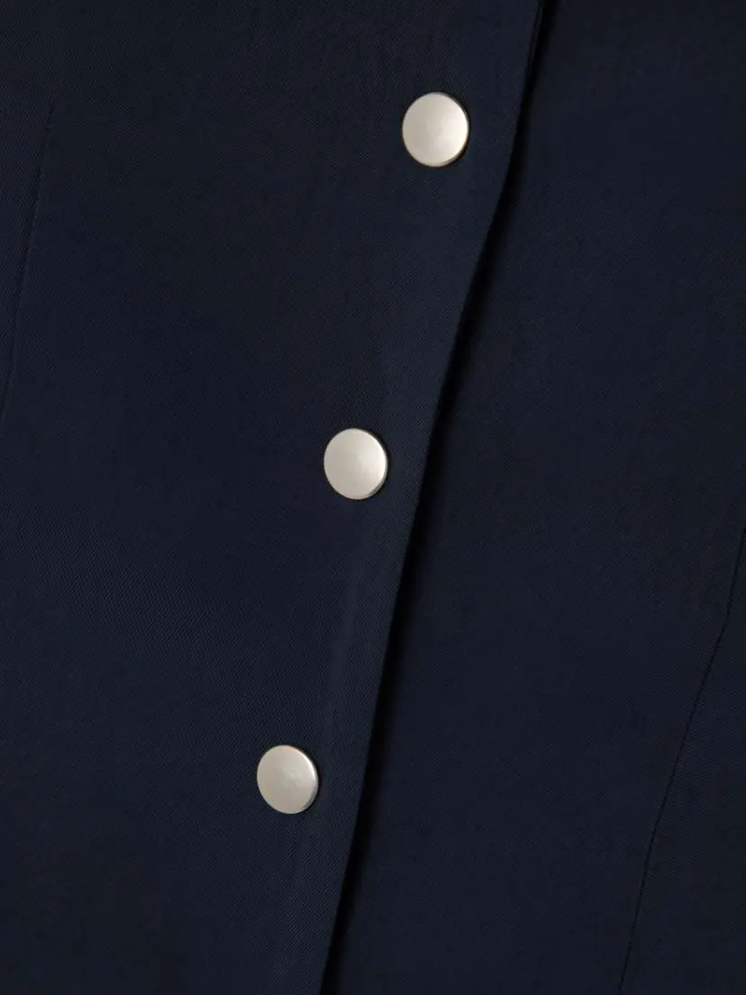 Dries Van Noten Twill Midi Dress | Thumbnail 4 Dries Van Noten Twill Midi Dress | Thumbnail 4