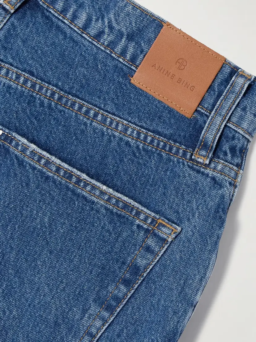 Anine Bing Kat Organic Denim Shorts | Thumbnail 5
