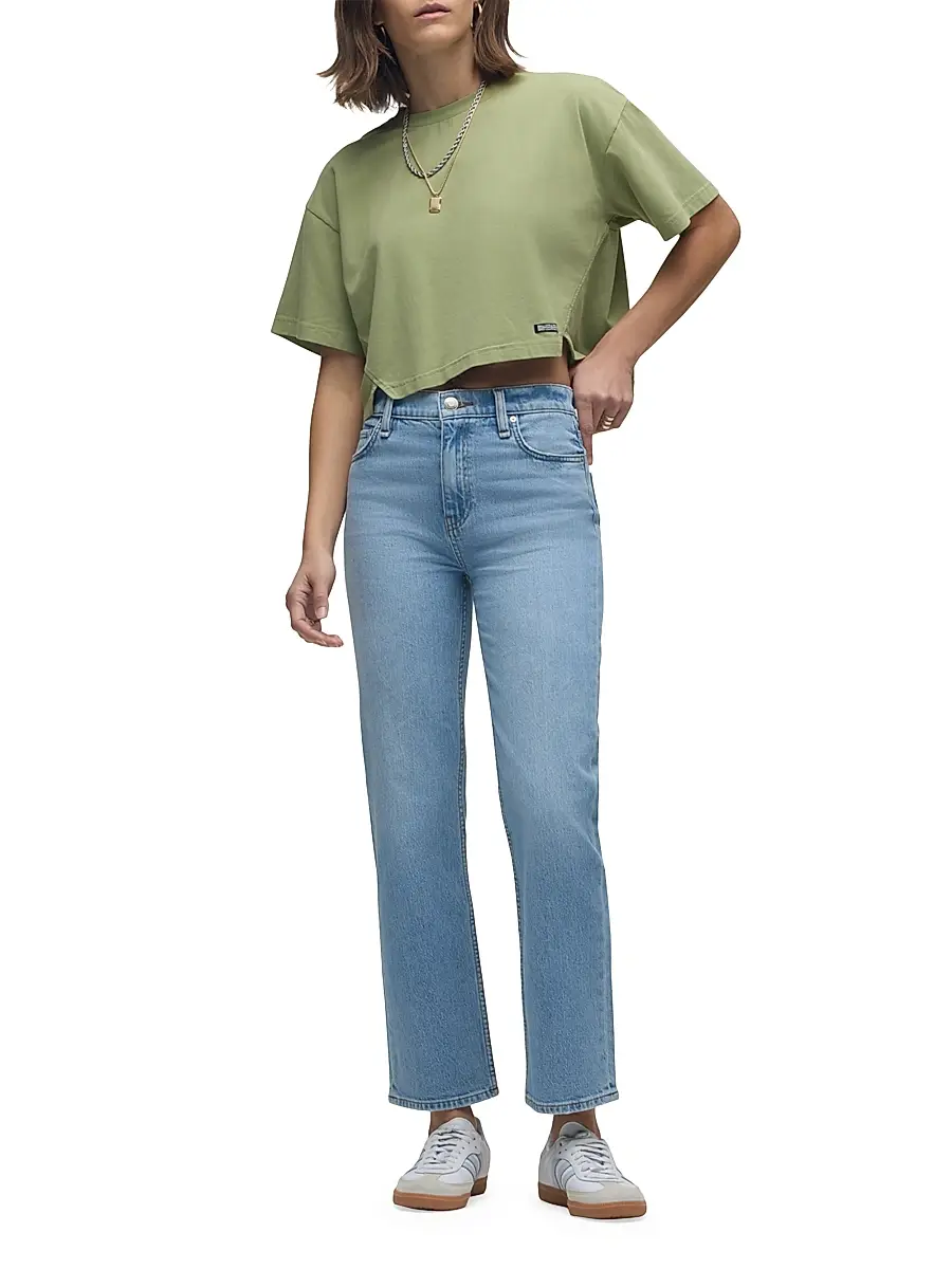 Hudson Jeans Women's Remi High-Rise Straight Ankle Jeans | Thumbnail 2 Hudson Jeans Women's Remi High-Rise Straight Ankle Jeans | Thumbnail 2