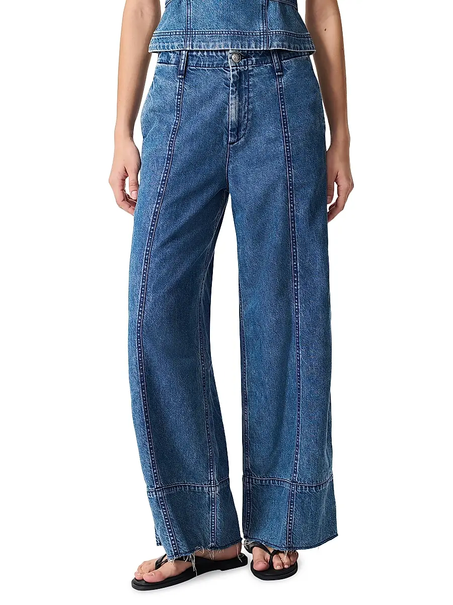 rag & bone Women's Featherweight Arianna Crop Palazzo Jeans | Thumbnail 3 rag & bone Women's Featherweight Arianna Crop Palazzo Jeans | Thumbnail 3