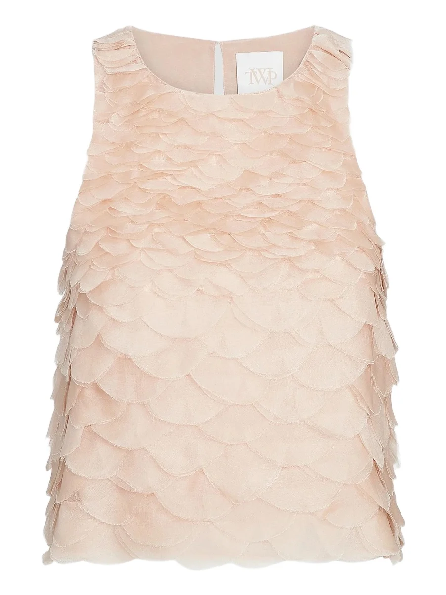 Women's Fishscale Shell Silk Top
