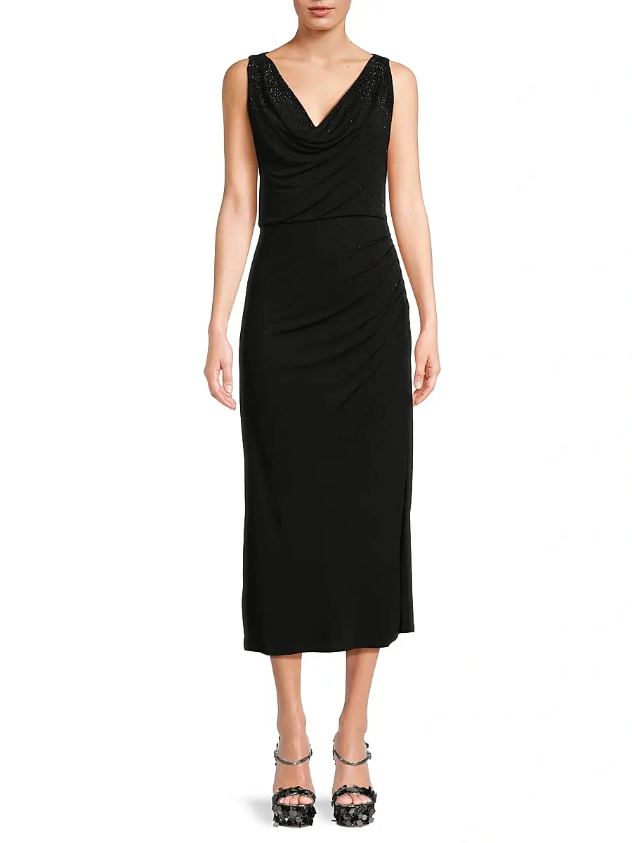 Ungaro Women's Mace Embellished Jersey Midi-Dress | Thumbnail 3 Ungaro Women's Mace Embellished Jersey Midi-Dress | Thumbnail 3