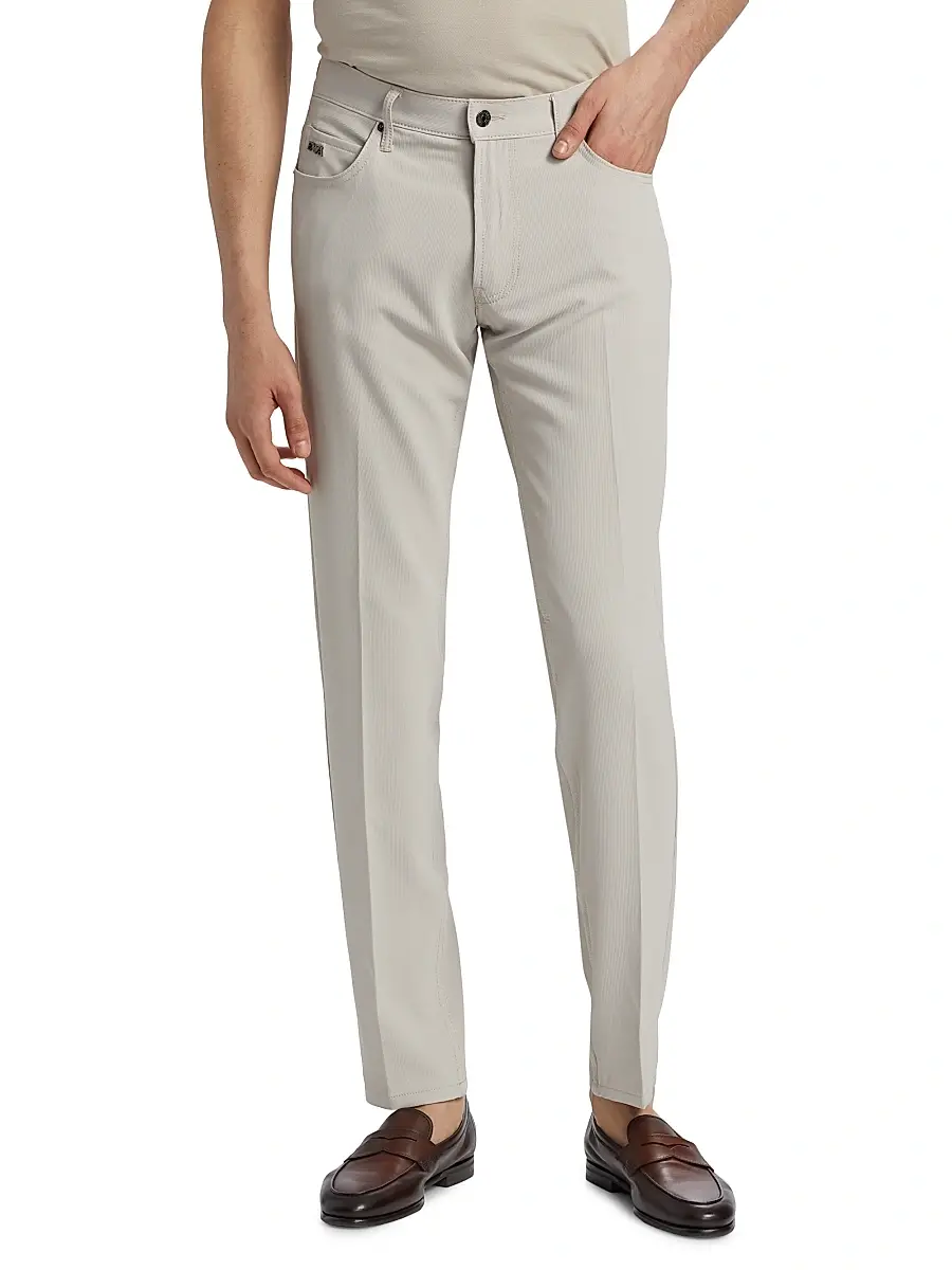 Emporio Armani Men's Techno Corduroy Pants | Thumbnail 3 Emporio Armani Men's Techno Corduroy Pants | Thumbnail 3