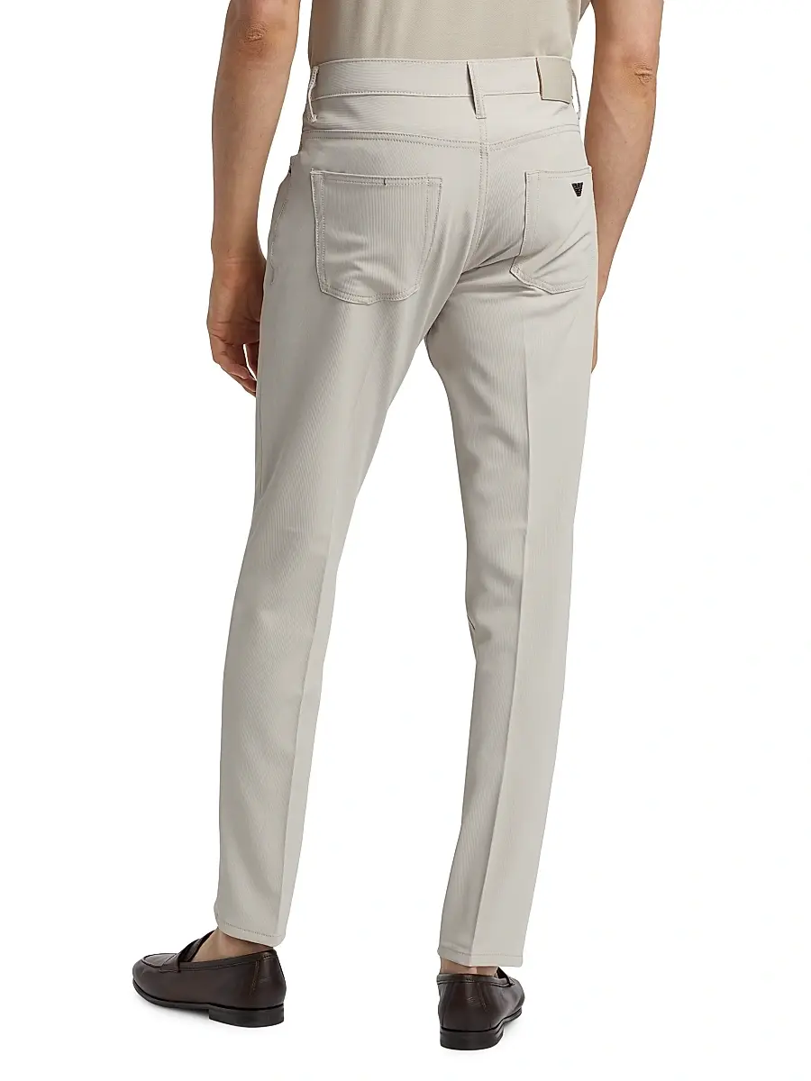 Emporio Armani Men's Techno Corduroy Pants | Thumbnail 5 Emporio Armani Men's Techno Corduroy Pants | Thumbnail 5