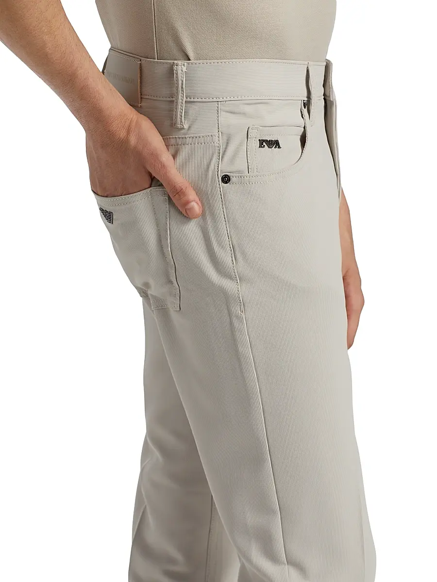 Emporio Armani Men's Techno Corduroy Pants | Thumbnail 6 Emporio Armani Men's Techno Corduroy Pants | Thumbnail 6