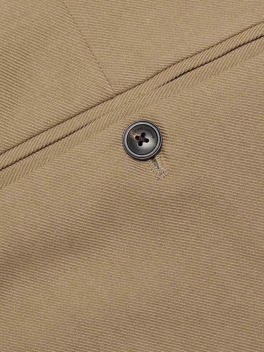 Emporio Armani Men's Crease-Front Trousers | Thumbnail 7 Emporio Armani Men's Crease-Front Trousers | Thumbnail 7
