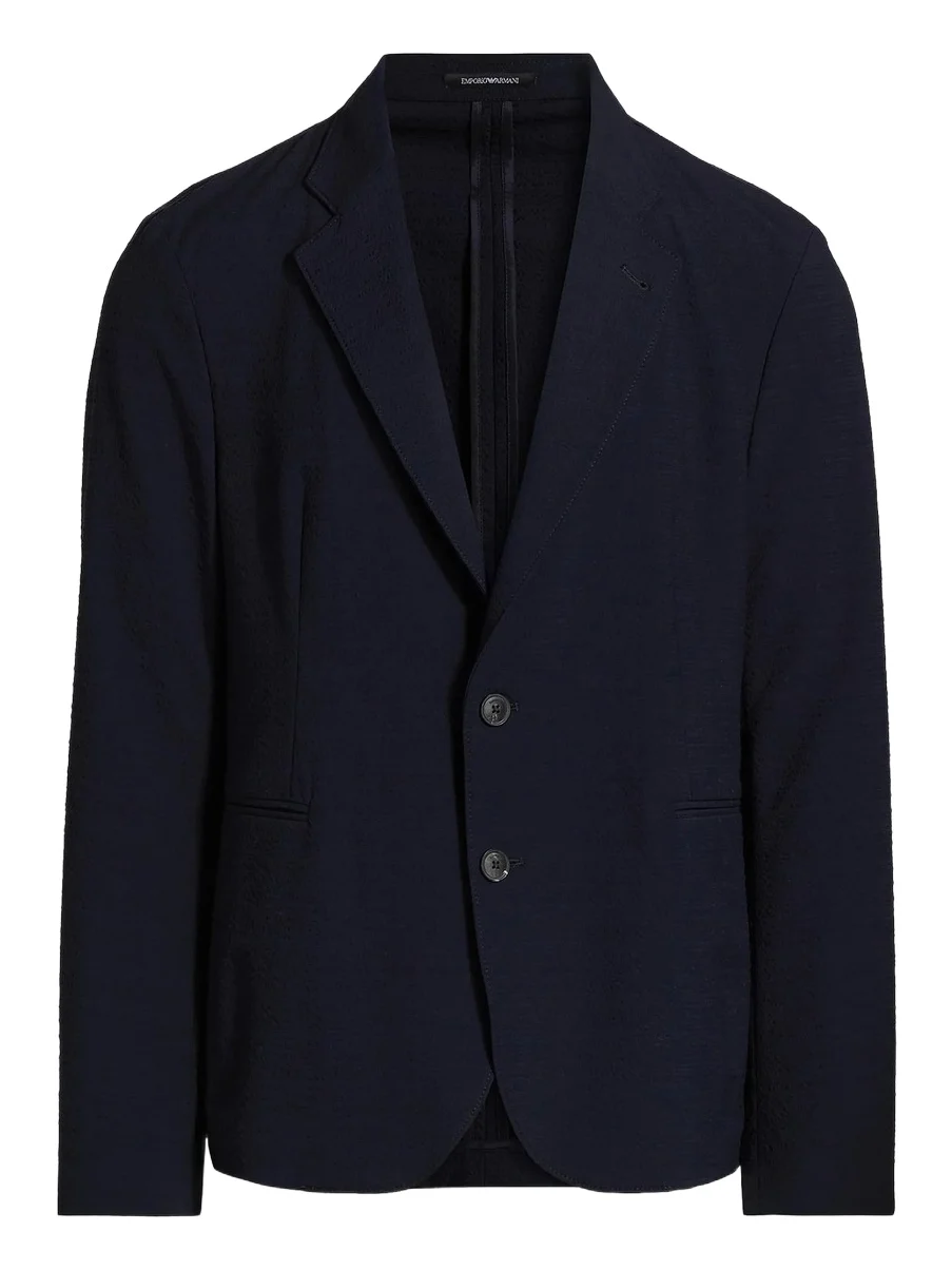 Men's Soft Seersucker Blazer