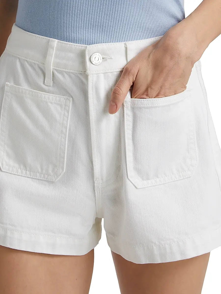 Veronica Beard Women's Timmi Patch Pocket Shorts | Thumbnail 6 Veronica Beard Women's Timmi Patch Pocket Shorts | Thumbnail 6