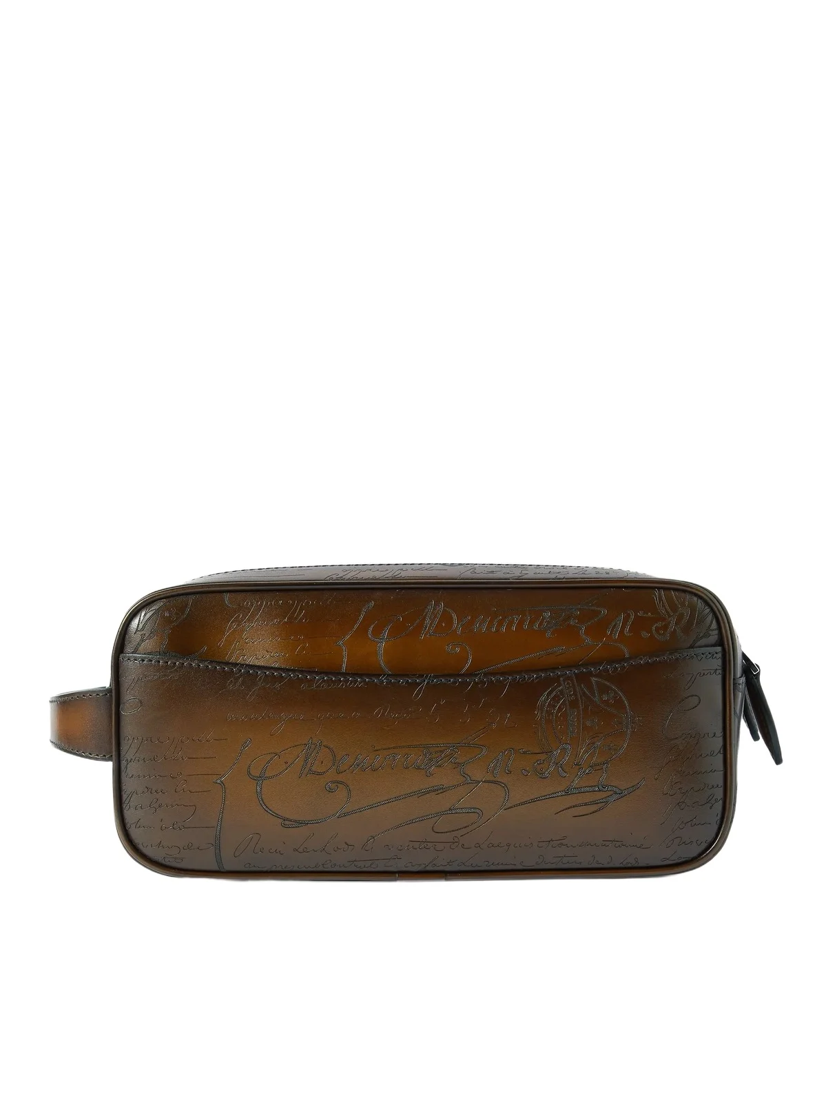 Formula 1003 Scritto Venezia Leather Wash Bag - Men Formula 1003 Scritto Venezia Leather Wash Bag - Men